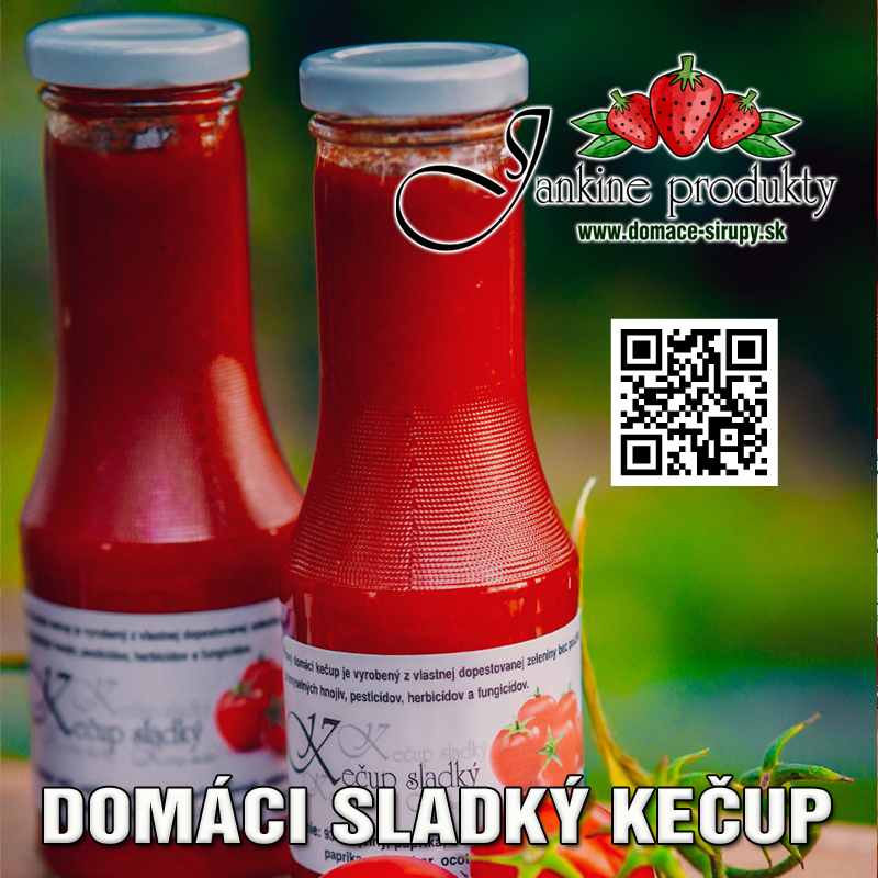 Jankin domáci KEČUP - sladký