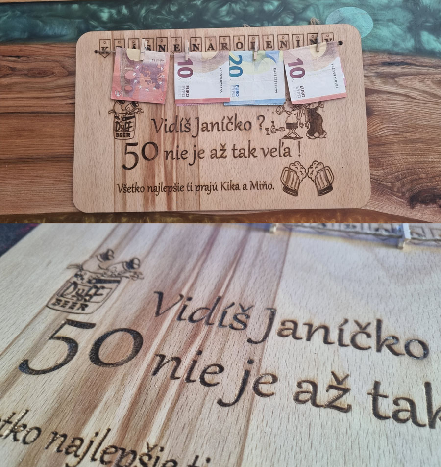 Tabuľka na oslavu