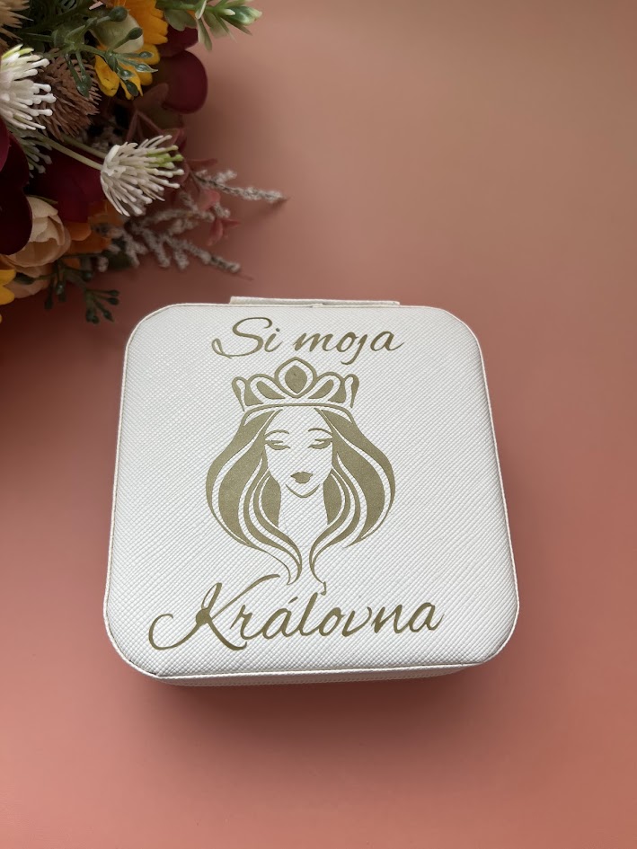 Šperkovnica - si moja kráľovná + Darčekové balenie