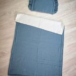 Mušelínový set do kočíka,  postieľky